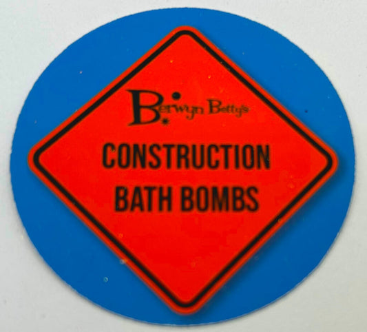 BB CONSTRUCTION - Sticker Label - 12 Sticker Sheet