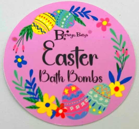 BB EASTER - Sticker Label - 12 Sticker Sheet
