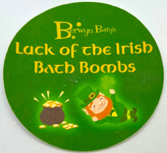BB ST PATRICKS - Sticker Label - 12 Sticker Sheet