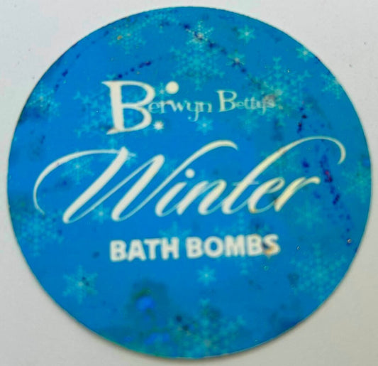 BB WINTER - Sticker Label - 12 Sticker Sheet